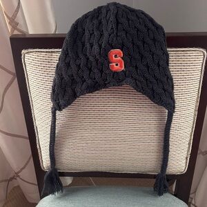 Syracuse University fleece lined knit cap, perfect for the cold winters there.